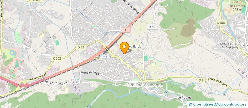 localisation de l'entreprise MADAME MARIE ROPARS  SIMIANE-COLLONGUE