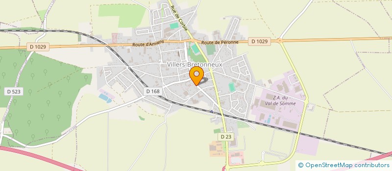 localisation de l'entreprise MADAME MARIE ROQUANCOURT à VILLERS-BRETONNEUX