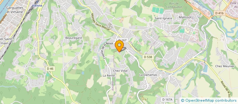 localisation de l'entreprise MADAME MARIE ROSADO  JARDIN