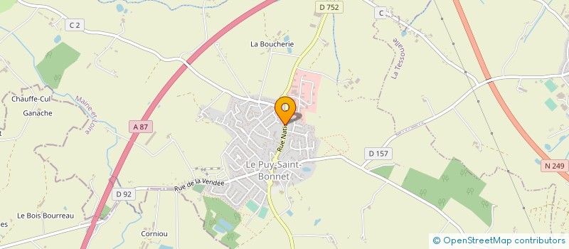 localisation de l'entreprise MADAME MARIE ROSE à CHOLET