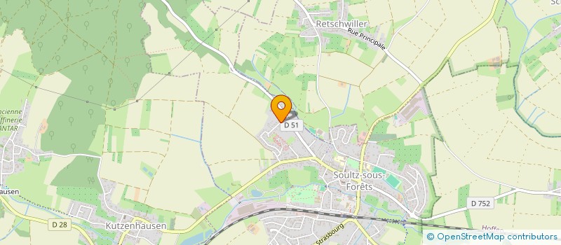 localisation de l'entreprise MADAME MARIE ROSE BODEIN  LAMPERTSLOCH