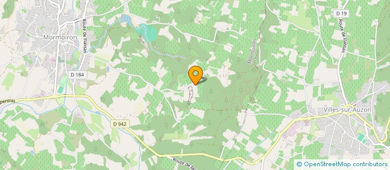 localisation de l'entreprise MADAME MARIE-ROSE BRES  MORMOIRON