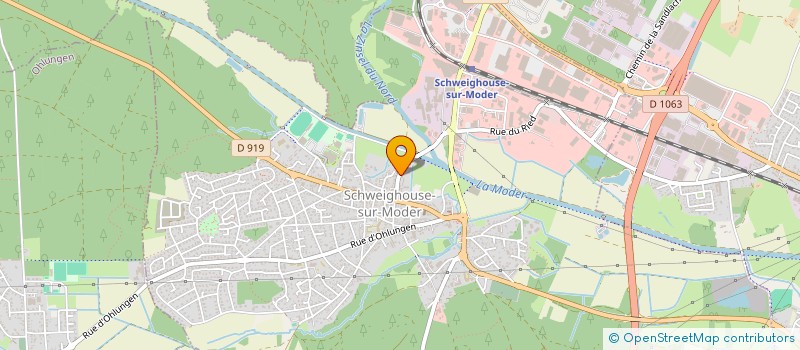 localisation de l'entreprise MADAME MARIE-ROSE CARLEN  SCHWEIGHOUSE-SUR-MODER