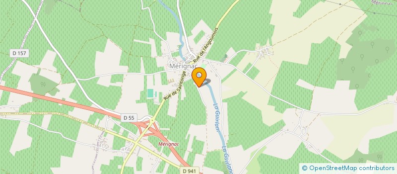 localisation de l'entreprise MADAME MARIE-ROSE GARREAU  NERCILLAC