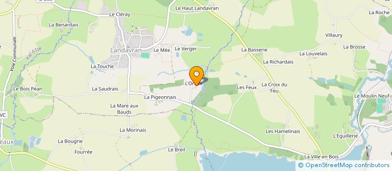 localisation de l'entreprise MADAME MARIE-ROSE GOUPIL à LANDAVRAN
