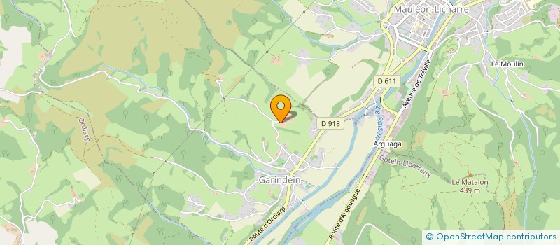 localisation de l'entreprise MADAME MARIE-ROSE MIRAIL  CHARRITTE-DE-BAS