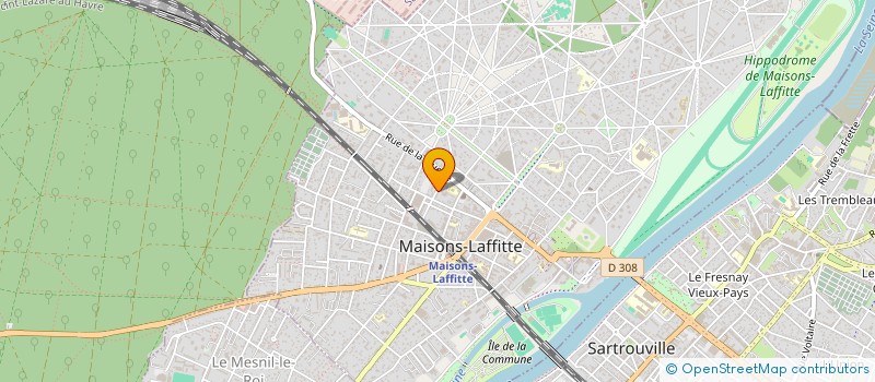 localisation de l'entreprise MADAME MARIE ROSE OLIVAR à MAISONS-LAFFITTE