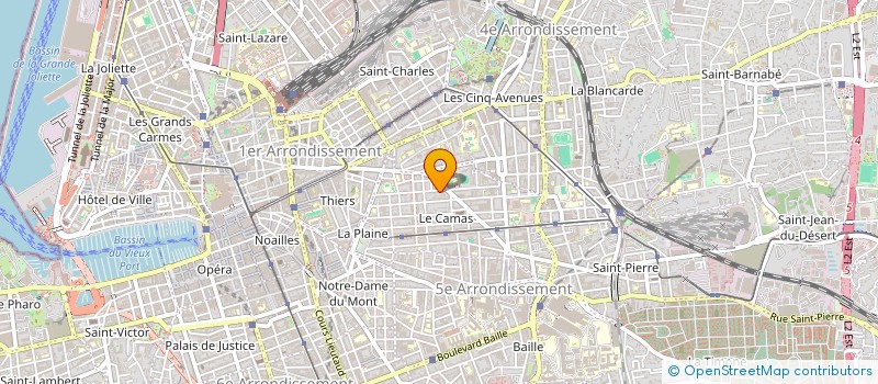 localisation de l'entreprise MADAME MARIE-ROSE PESCE à MARSEILLE