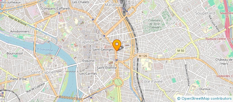 localisation de l'entreprise MADAME MARIE ROSE PFAD  TOULOUSE