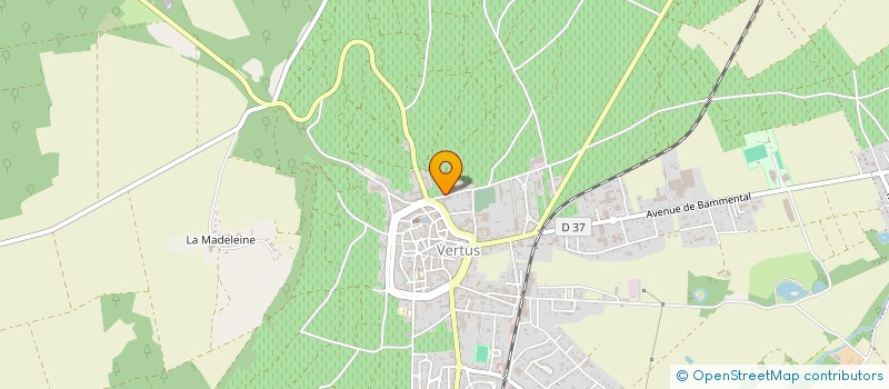 localisation de l'entreprise MADAME MARIE-ROSE POUYET  BLANCS-COTEAUX