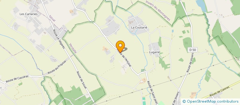 localisation de l'entreprise MADAME MARIE ROSE RAMOND  VERDALLE