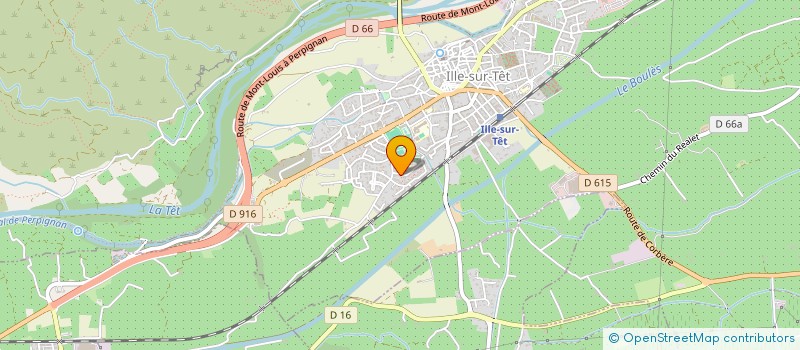 localisation de l'entreprise MADAME MARIE-ROSE SURROCA à ILLE-SUR-TET