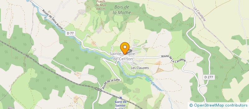 localisation de l'entreprise MADAME MARIE ROSELLO  SAINT-LEONS