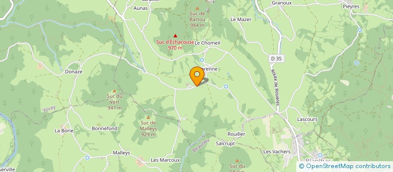 localisation de l'entreprise MADAME MARIE ROSIER à CHAMALIERES-SUR-LOIRE