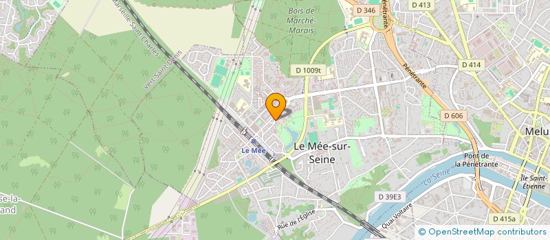 localisation de l'entreprise MADAME MARIE ROSTAL  LE MEE-SUR-SEINE