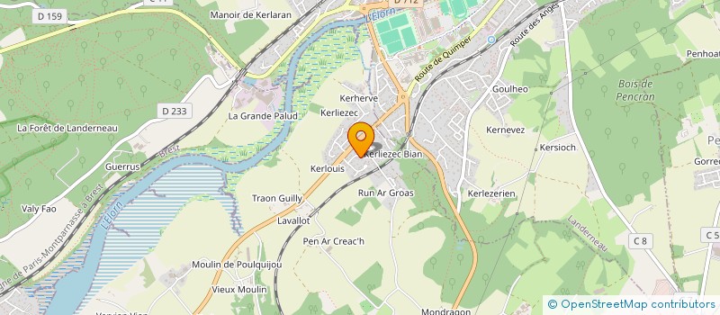 localisation de l'entreprise MADAME MARIE ROUANET  DIRINON