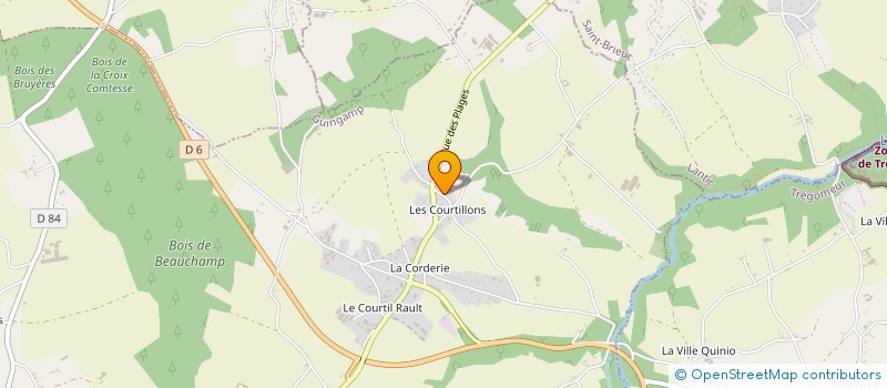 localisation de l'entreprise MADAME MARIE ROUAULT à PLELO