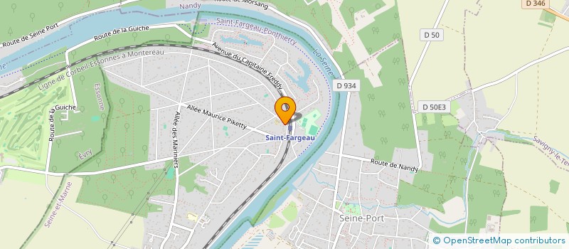 localisation de l'entreprise MADAME MARIE ROUCHON  SAINT-FARGEAU-PONTHIERRY