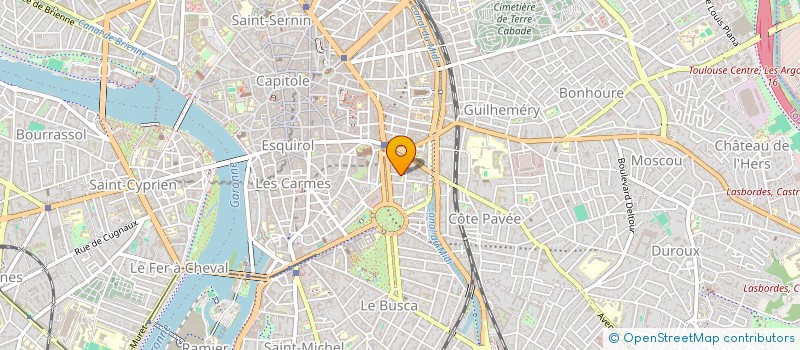 localisation de l'entreprise MADAME MARIE ROUGIE à TOULOUSE