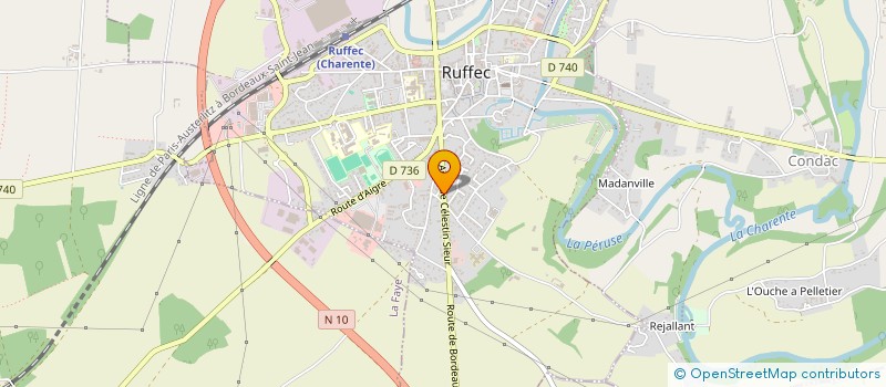 localisation de l'entreprise MADAME MARIE ROUGIER à RUFFEC