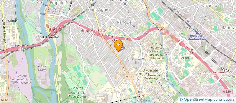 localisation de l'entreprise MADAME MARIE ROUGIER à TOULOUSE