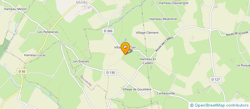 localisation de l'entreprise MADAME MARIE ROUIE  BESNEVILLE