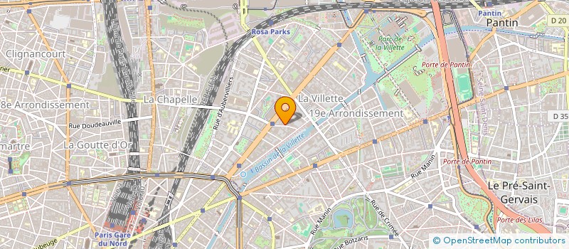 localisation de l'entreprise MADAME MARIE ROULOT  PARIS