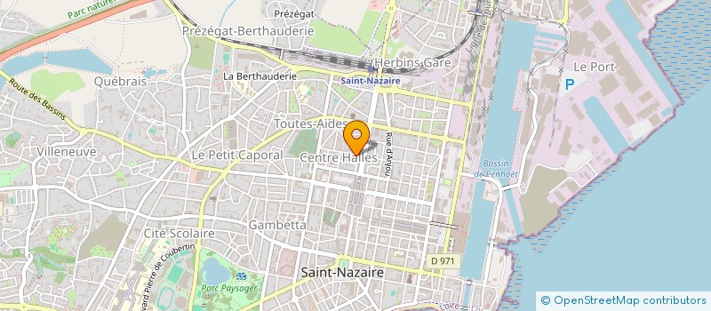 localisation de l'entreprise MADAME MARIE ROUSSEAU à SAINT-NAZAIRE