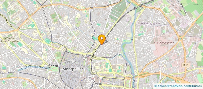 localisation de l'entreprise MADAME MARIE ROUSSET à MONTPELLIER