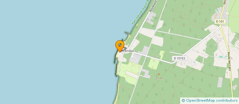 localisation de l'entreprise MADAME MARIE ROUSSIES  SOULAC-SUR-MER