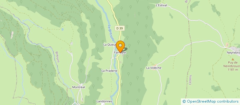 localisation de l'entreprise MADAME MARIE ROUSSILHE à CEZENS