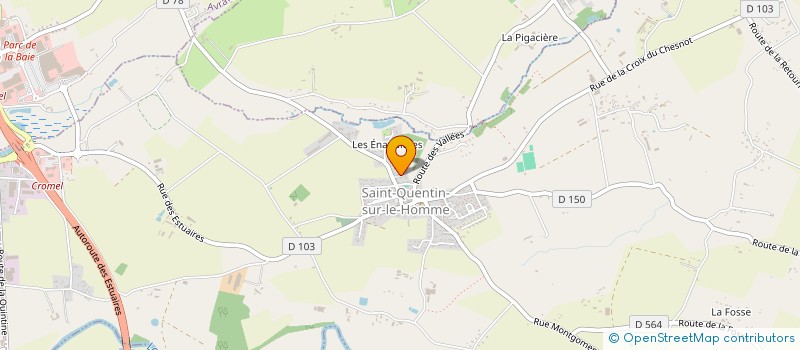 localisation de l'entreprise MADAME MARIE ROUSSIN  PONTAUBAULT