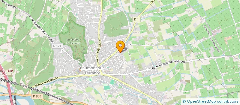 localisation de l'entreprise MADAME MARIE ROUSSIN  CHATEAUNEUF-DE-GADAGNE