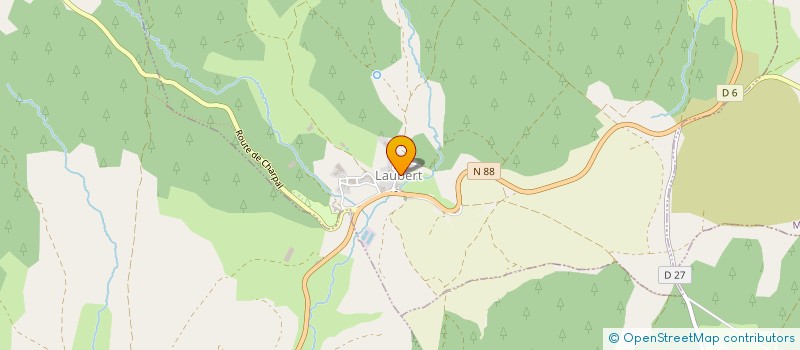 localisation de l'entreprise MADAME MARIE ROUX  SAINT FREZAL D'ALBUGES