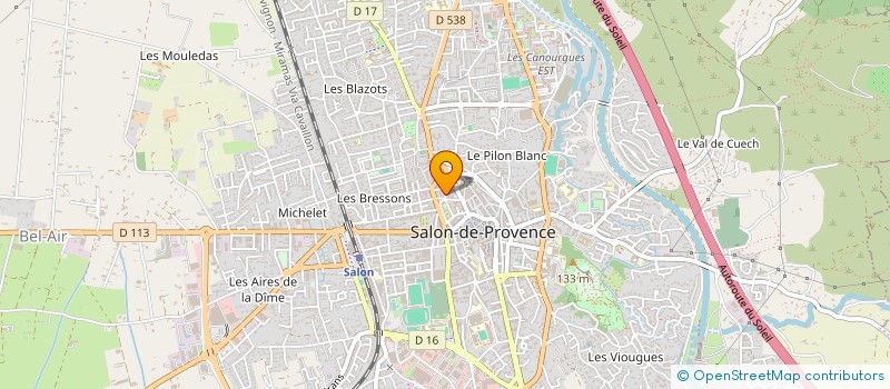 localisation de l'entreprise MADAME MARIE ROVIRA à SALON-DE-PROVENCE