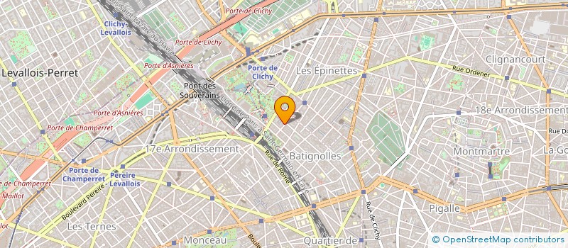 localisation de l'entreprise MADAME MARIE ROZAN  PARIS