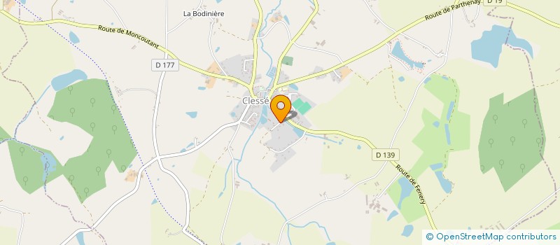 localisation de l'entreprise MADAME MARIE RUAULT  CLESSE