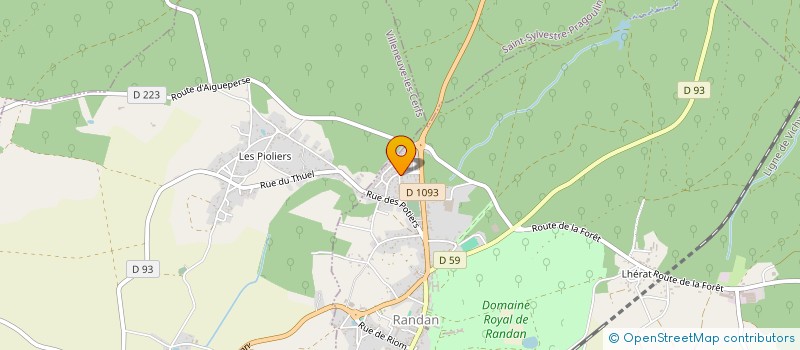 localisation de l'entreprise MADAME MARIE RUDOLF  SAINT-POURCAIN-SUR-SIOULE