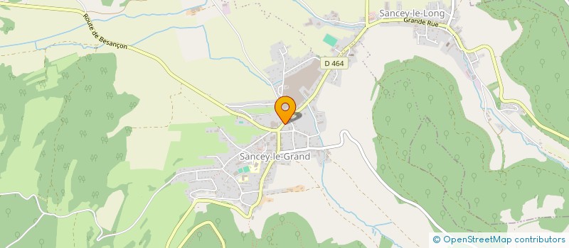 localisation de l'entreprise MADAME MARIE RUEFLIN  SANCEY