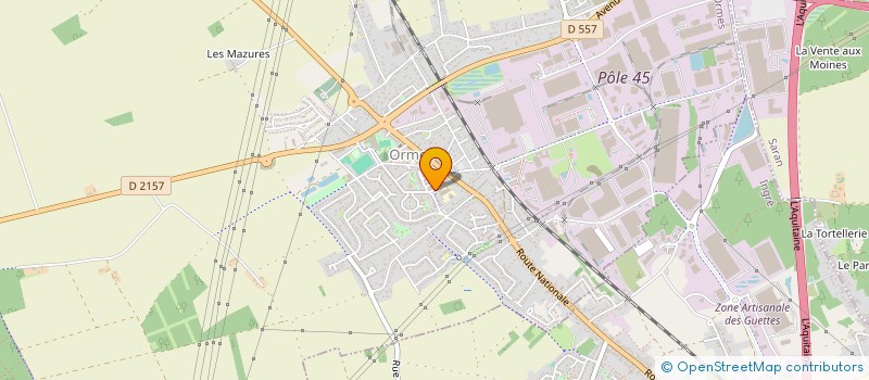 localisation de l'entreprise MADAME MARIE RUFFIER à ORMES