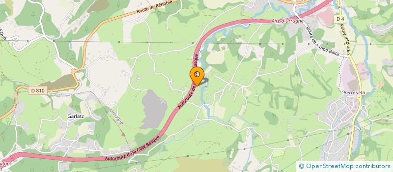 localisation de l'entreprise MADAME MARIE RUPERT  URRUGNE