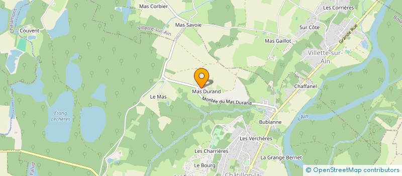 localisation de l'entreprise MADAME MARIE SABATTIER LLODRA à CHATILLON-LA-PALUD