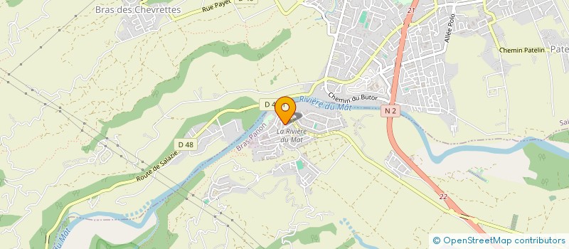 localisation de l'entreprise MADAME MARIE SABINE PAYET  BRAS-PANON