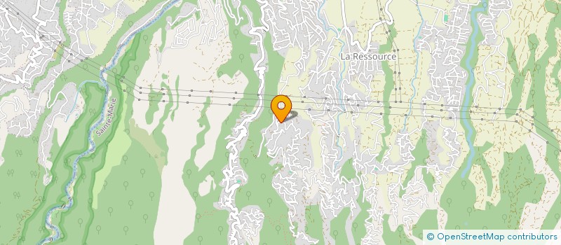 localisation de l'entreprise MADAME MARIE SABRINA ALCMEON  SAINTE-MARIE