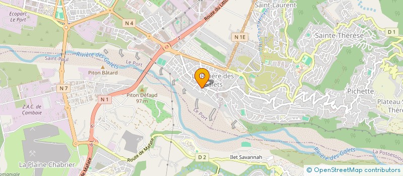 localisation de l'entreprise MADAME MARIE SABRINA GAILLAC à LE PORT