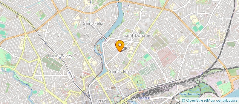 localisation de l'entreprise MADAME MARIE SAGARZAZU  NANTES