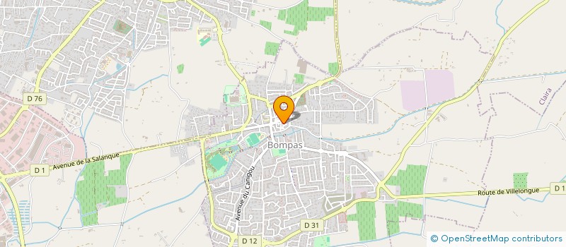 localisation de l'entreprise MADAME MARIE SAGAU  BOMPAS