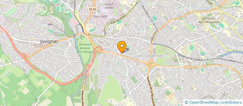 localisation de l'entreprise MADAME MARIE SAGNER  NOTRE-DAME-DE-LONDRES