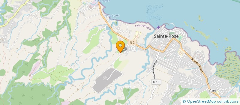 localisation de l'entreprise MADAME MARIE SAINT CYR  SAINTE-ROSE