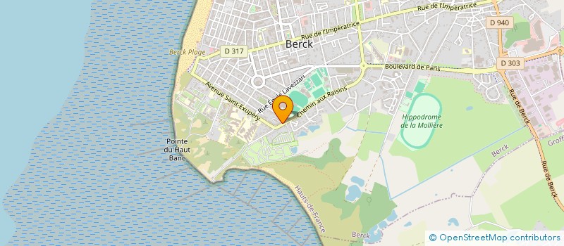 localisation de l'entreprise MADAME MARIE SAISON  BERCK